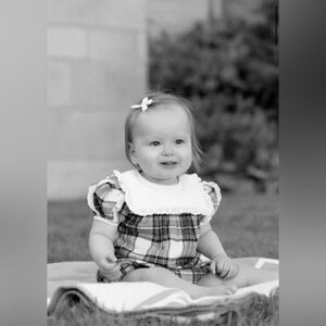 TBBC Bea Louise Fall Plaid Bubble in Pine Valley Prep Blue